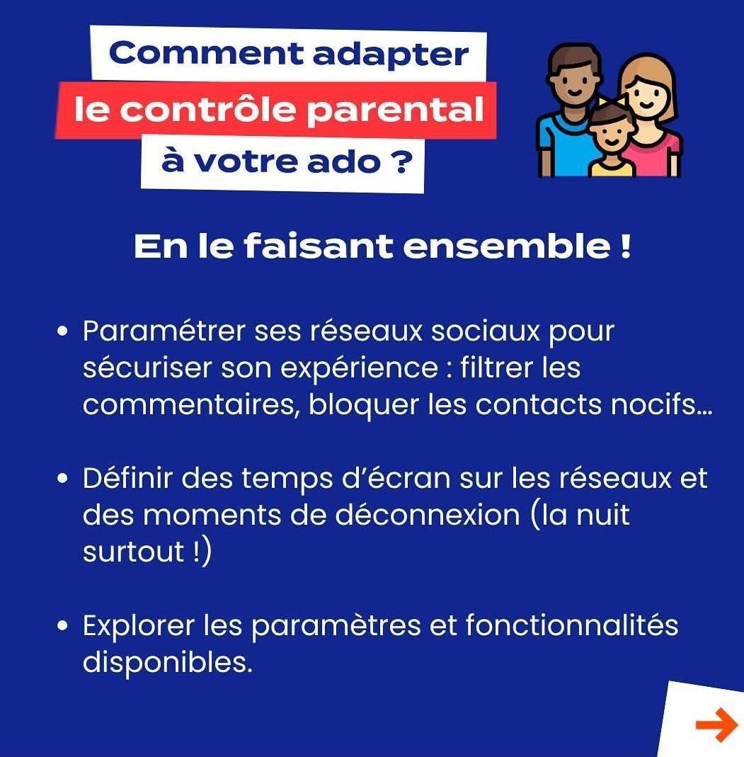 Contrôle parental ce qu'il faut savoir...