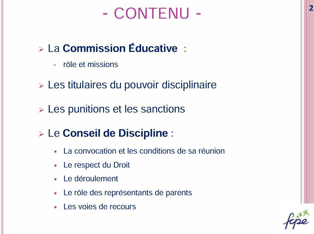 Ressources procédures disciplinaires