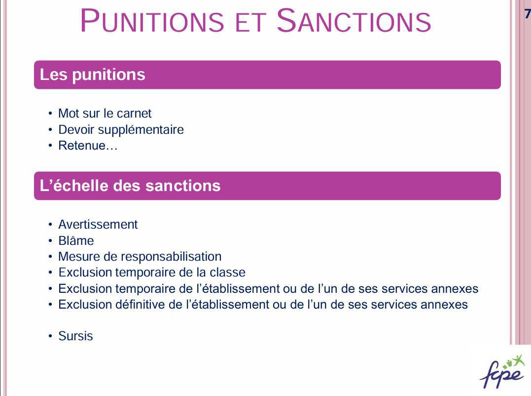 Ressources procédures disciplinaires