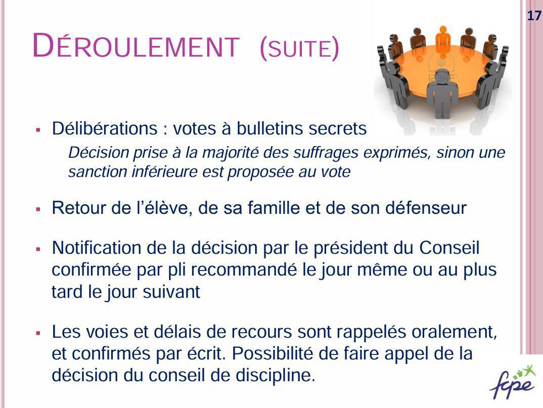 Ressources procédures disciplinaires