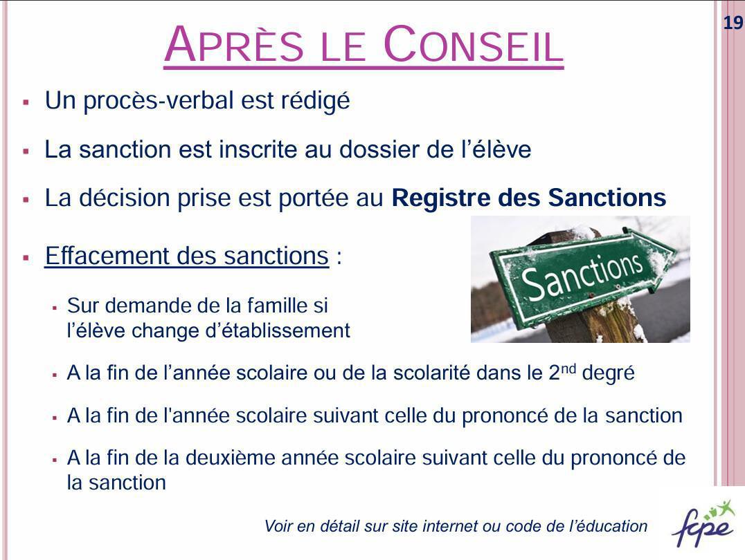 Ressources procédures disciplinaires