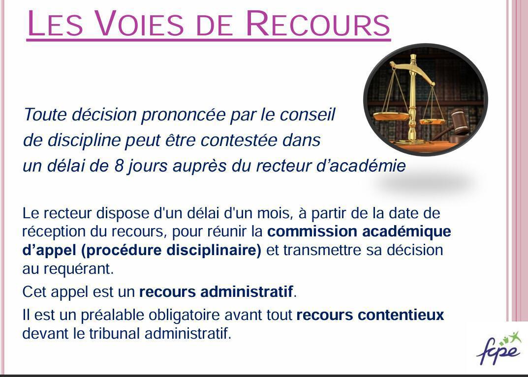 Ressources procédures disciplinaires