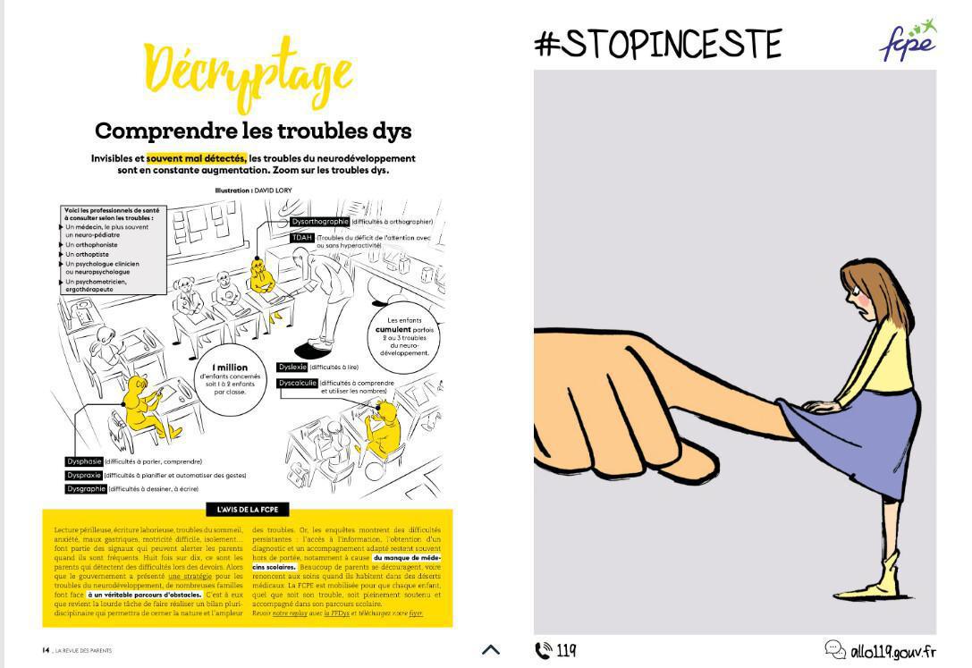 Ecole pour tous: la FCPE vous invite à lire la revue des parents