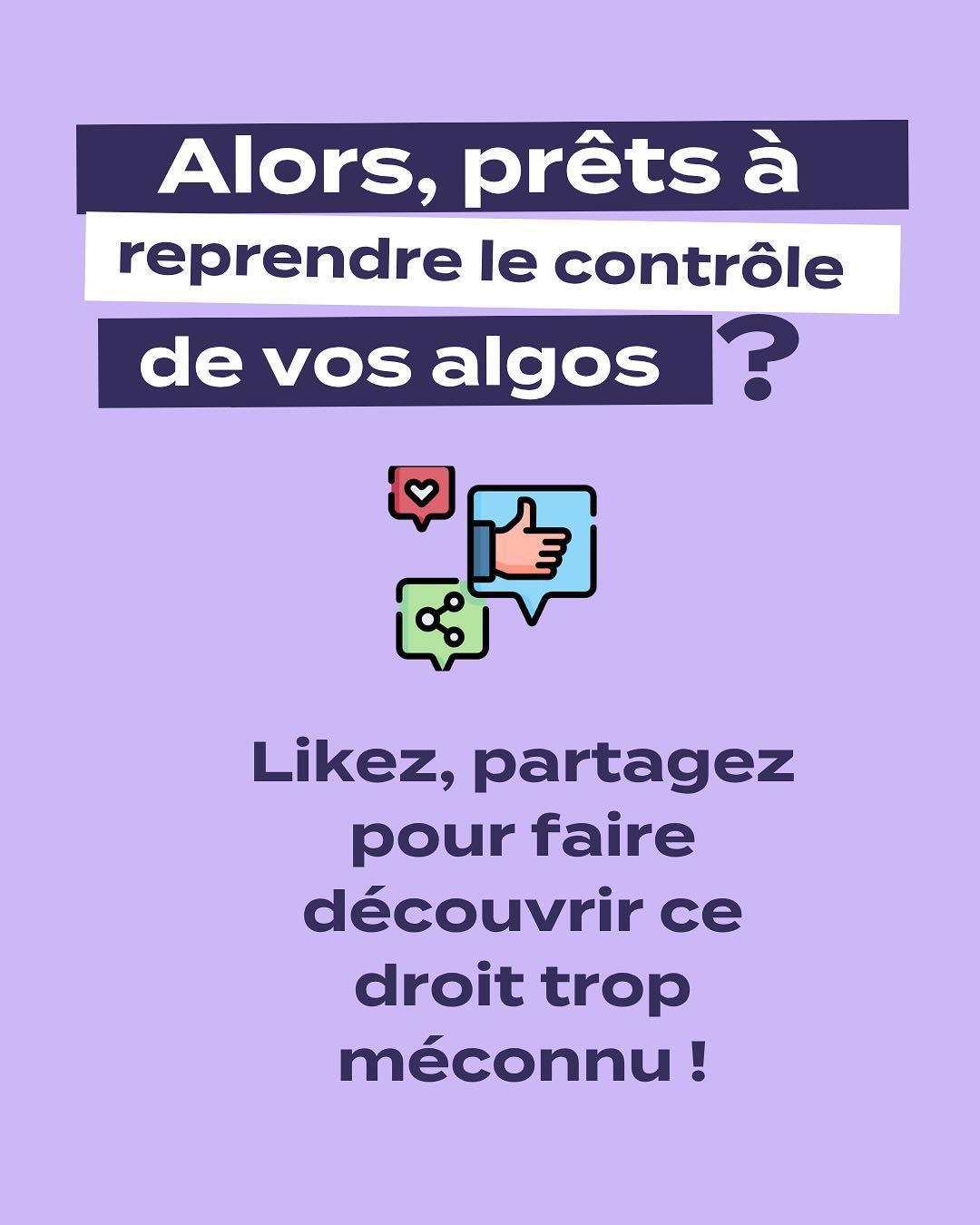 Vous saviez que vos enfants peuvent accéder à un fil SANS algorithme sur leurs réseaux sociaux ? Et vous aussi d’ailleurs 😏