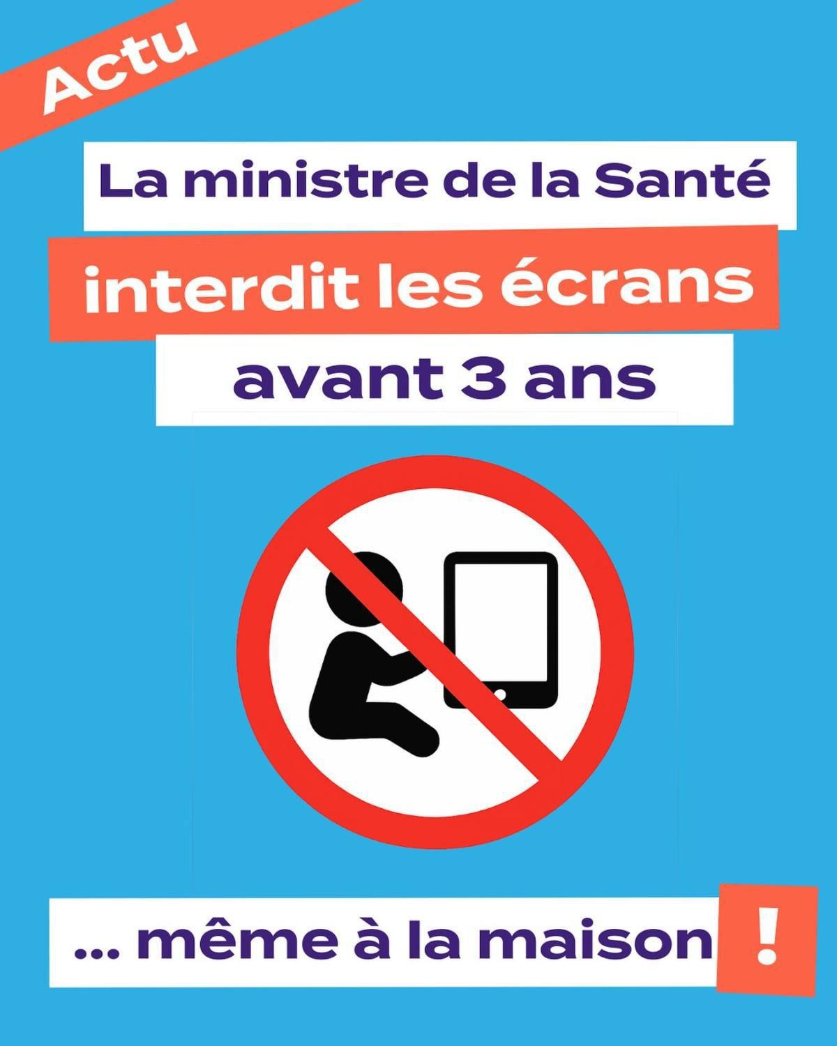 Internet Sans Crainte: l'interdiction des écrans avant 3 ans