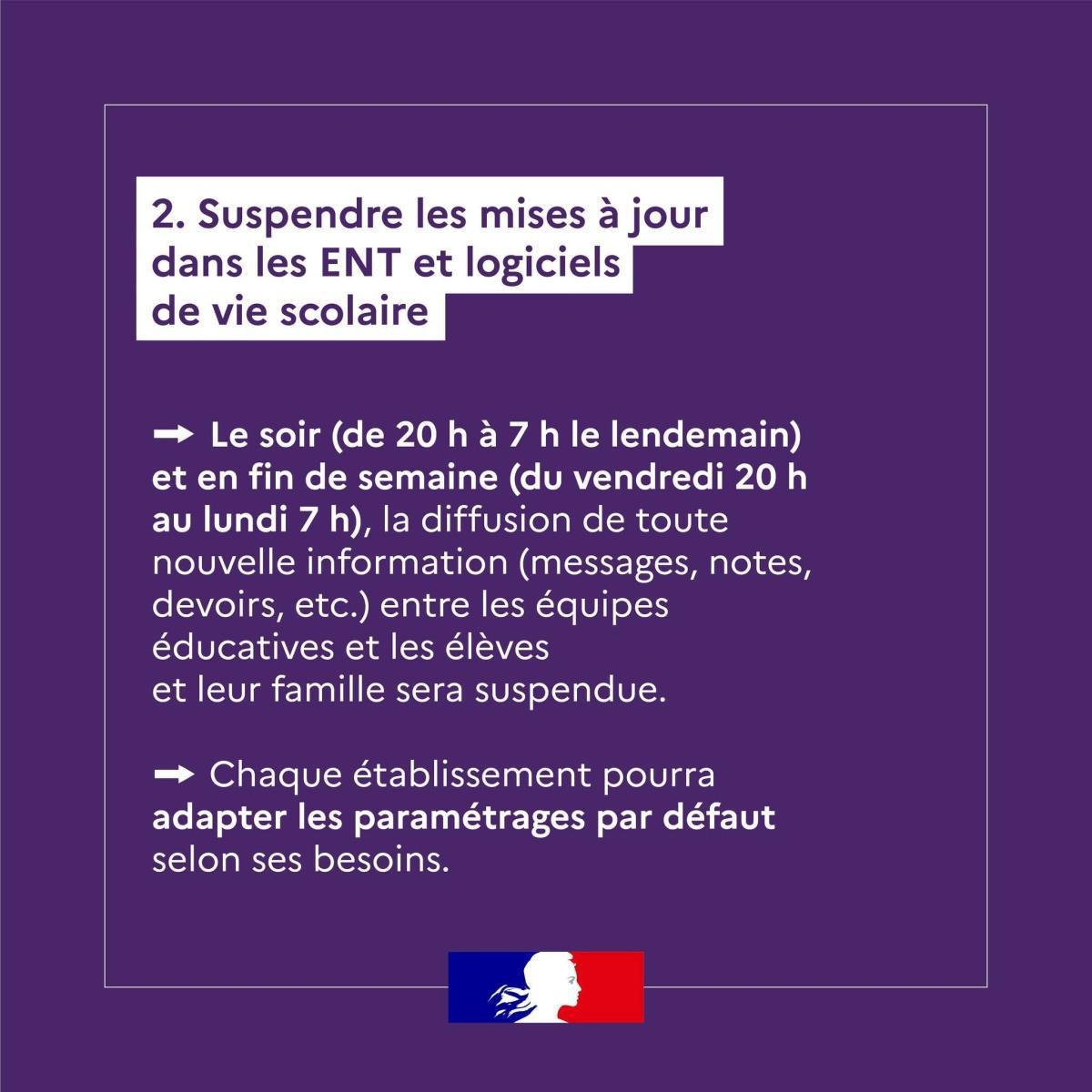 Portable en pause à partir de la rentrée 2025