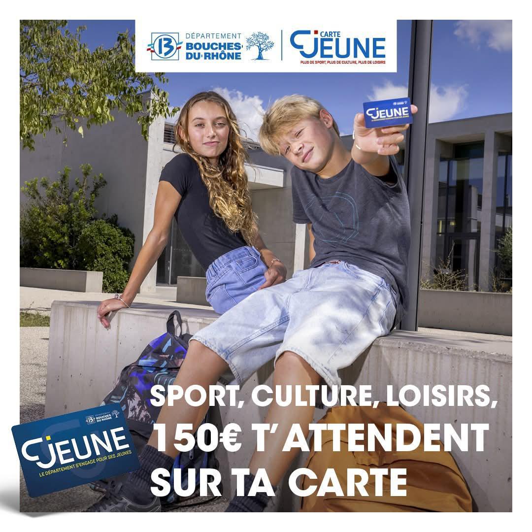 Carte jeune,150 euros t'attendent !!