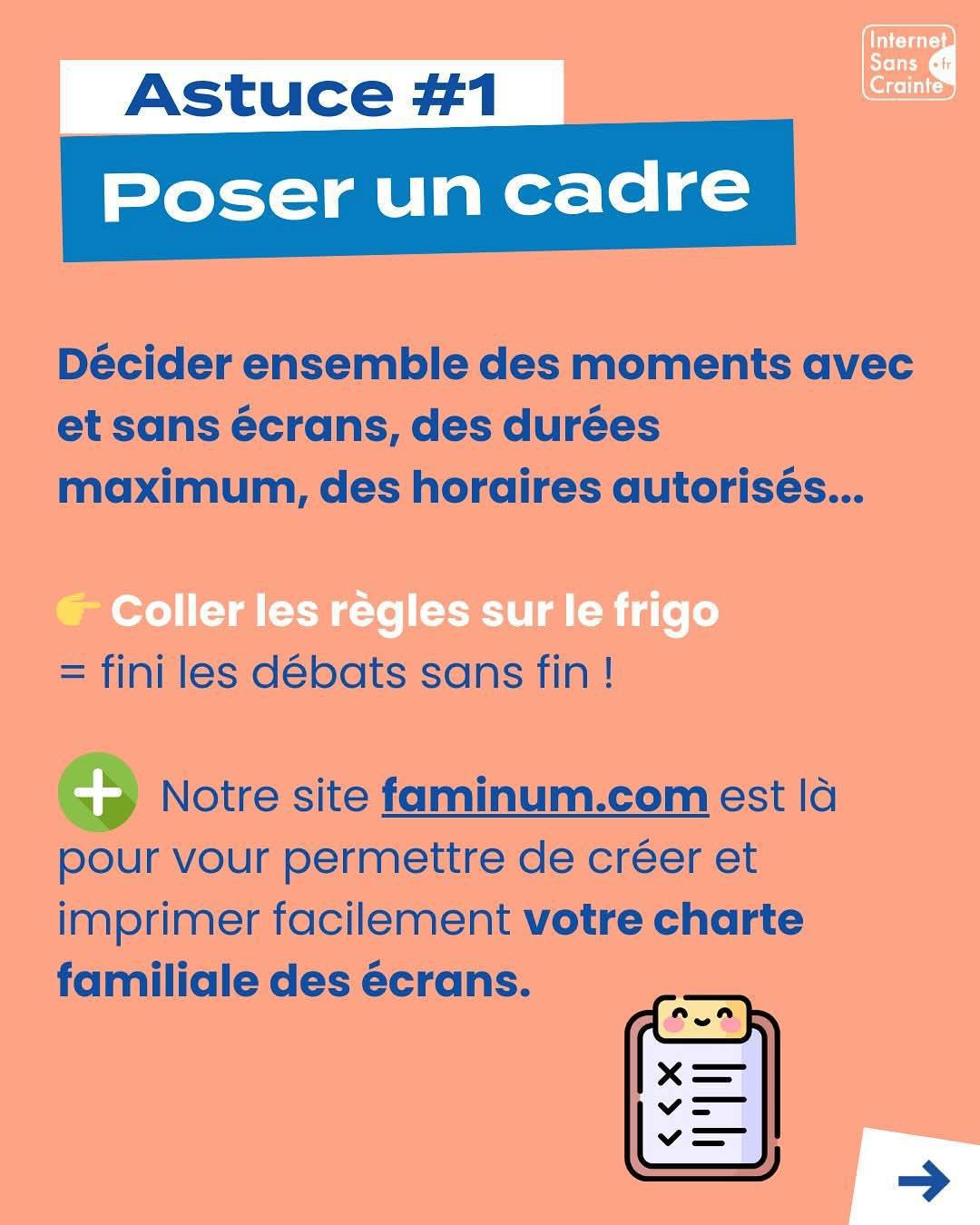 1er smartphone? Internet Sans Crainte nous conseille! 