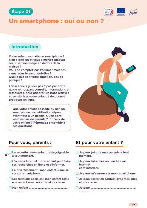 le guide mon premier smartphone en partenariat avec internet sans crainte est disponible!