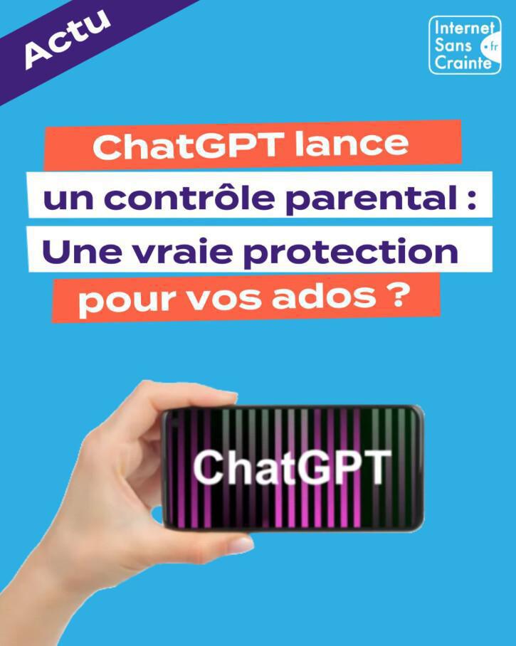 À la suite d’un drame impliquant un adolescent, OpenAI (l’entreprise derrière ChatGPT) vient d’annoncer l’arrivée d’un contrôle parental dès le mois prochain.