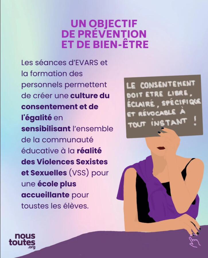 EVARS: au lycée aussi c'est important d'en parler...