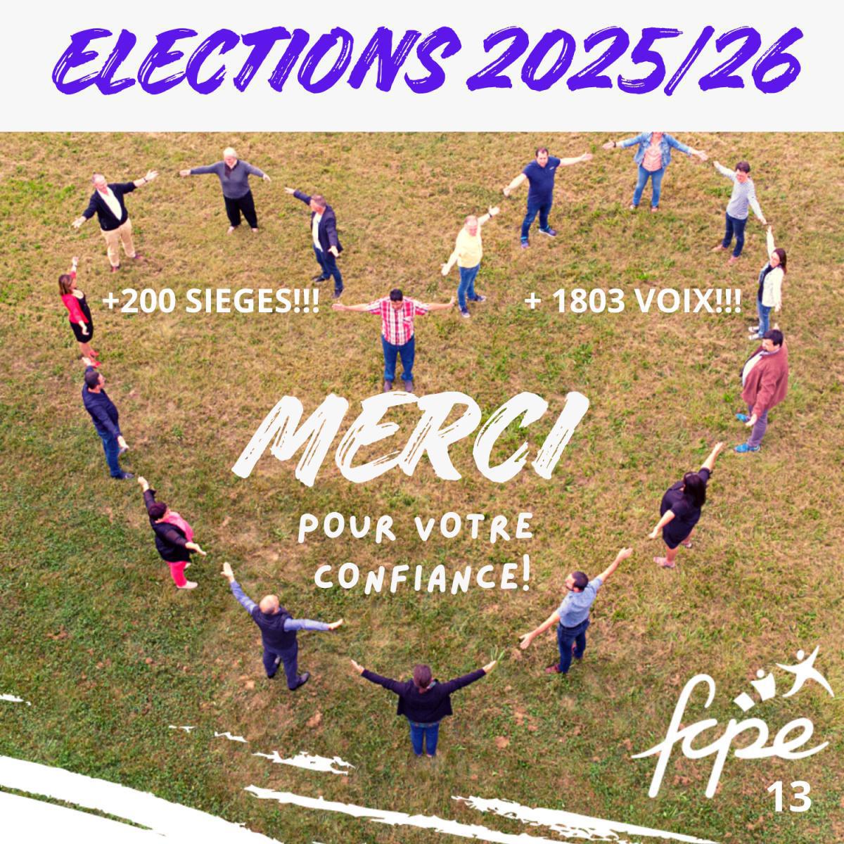Elections de parents d'élèves, la FCPE 13 plus que jamais 1ère association des Bouches du Rhône