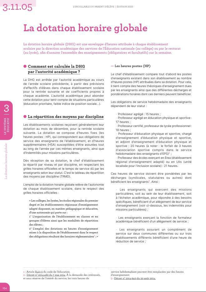 Baisse de la DGH dans les lycées du Département: la FCPE13 dit stop!!!