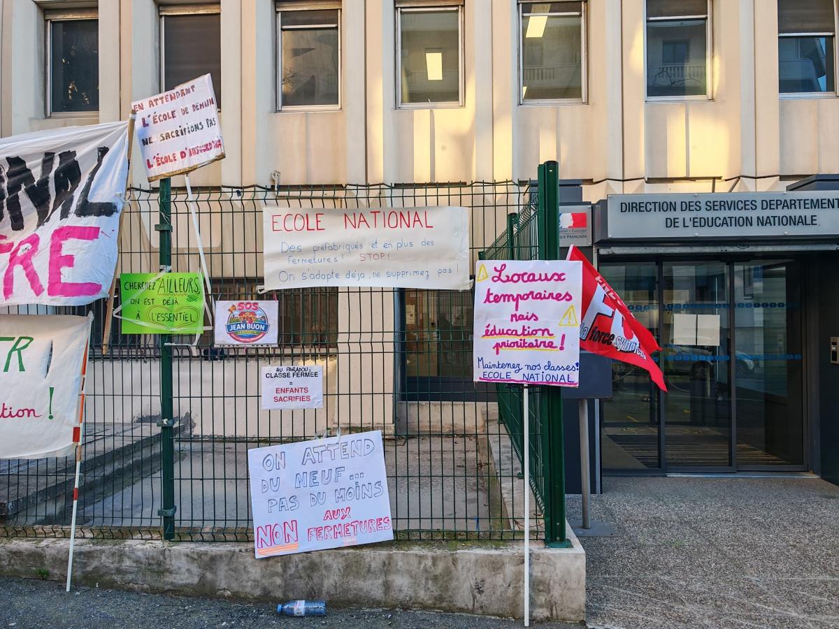 Carte scolaire,en attendant le CDEN vendredi,la fcpe13 mobilisée et reçue par l'académie 