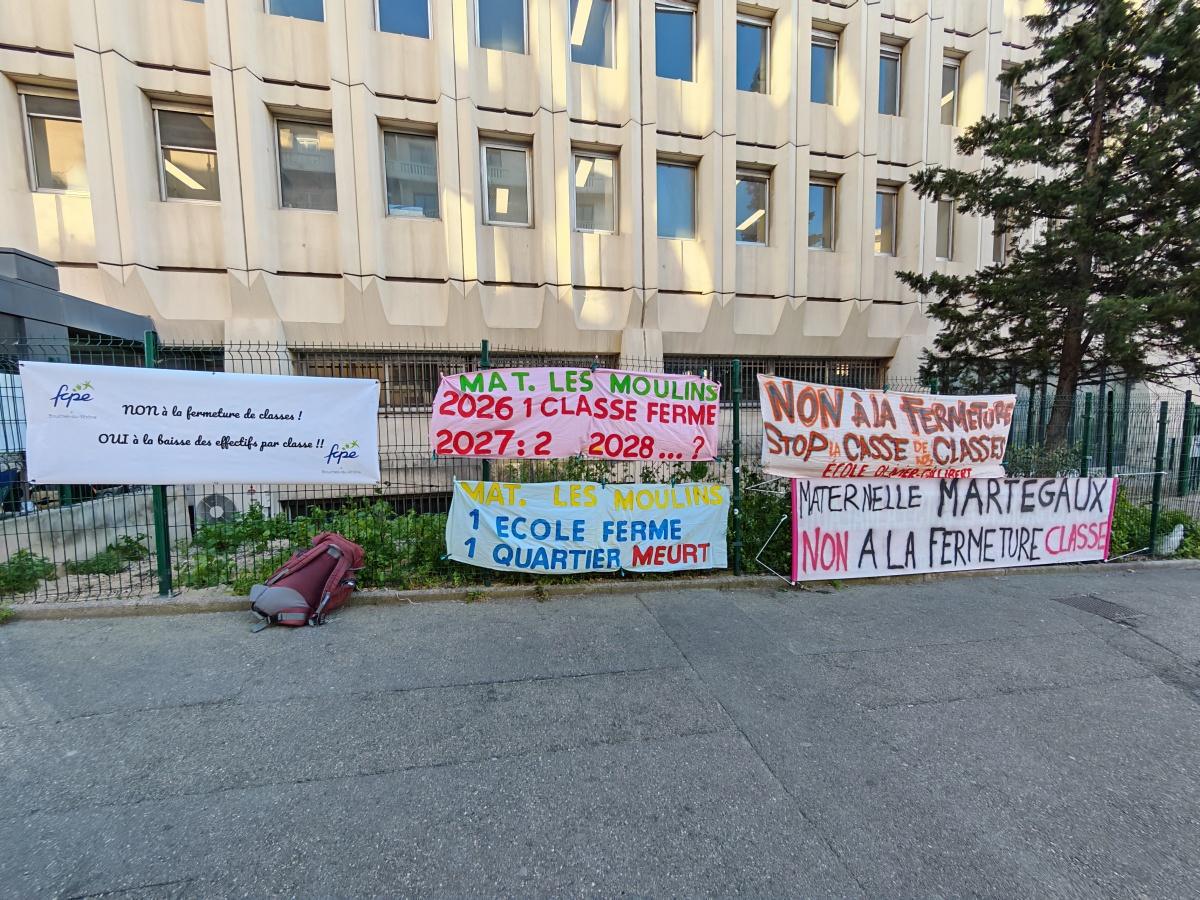 Carte scolaire,en attendant le CDEN vendredi,la fcpe13 mobilisée et reçue par l'académie 