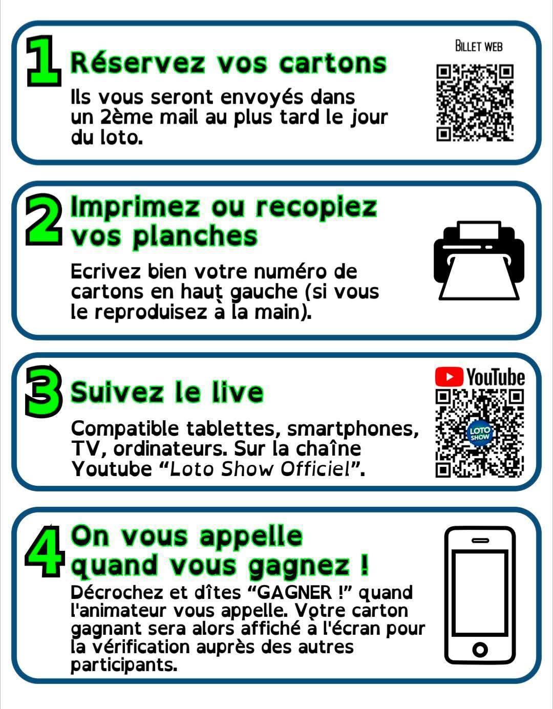 Ce soir! loto en live sur you tube pour le collège Jean Zay à Rousset! 