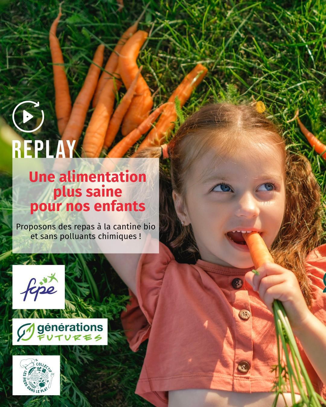 [#replay] Mieux nourrir les enfants à la #cantine, c’est urgent !