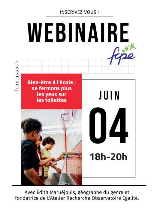 Alerte webinaire, sanitaires: ne fermons plus les yeux!!!