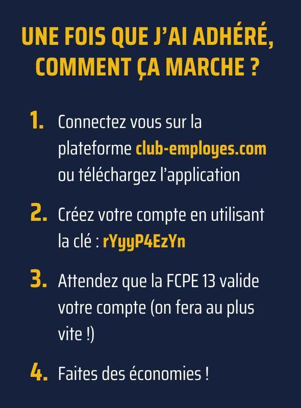 Les adhésions pour l'année 2026/27 sont ouvertes! pensez aux avantages que "club fcpe13" vous offre en adhérant à la première asso de parents d'élèves des Bouches du Rhône!!