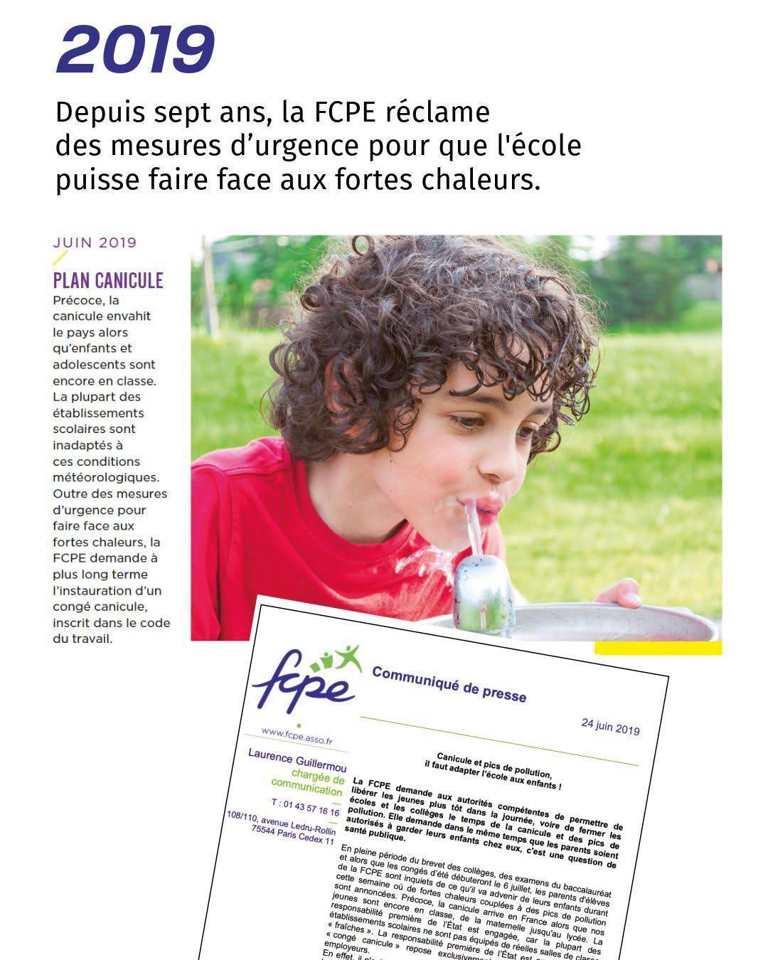 Canicule: une seule option, la révision du bâti scolaire!