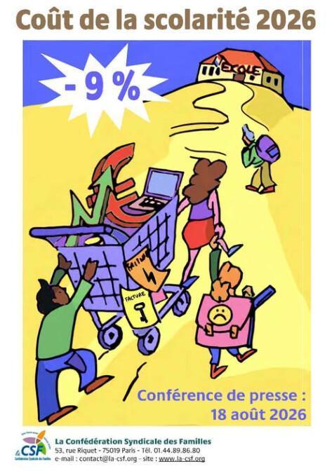 Coût de la scolarité: l'enquête qui éclaire!