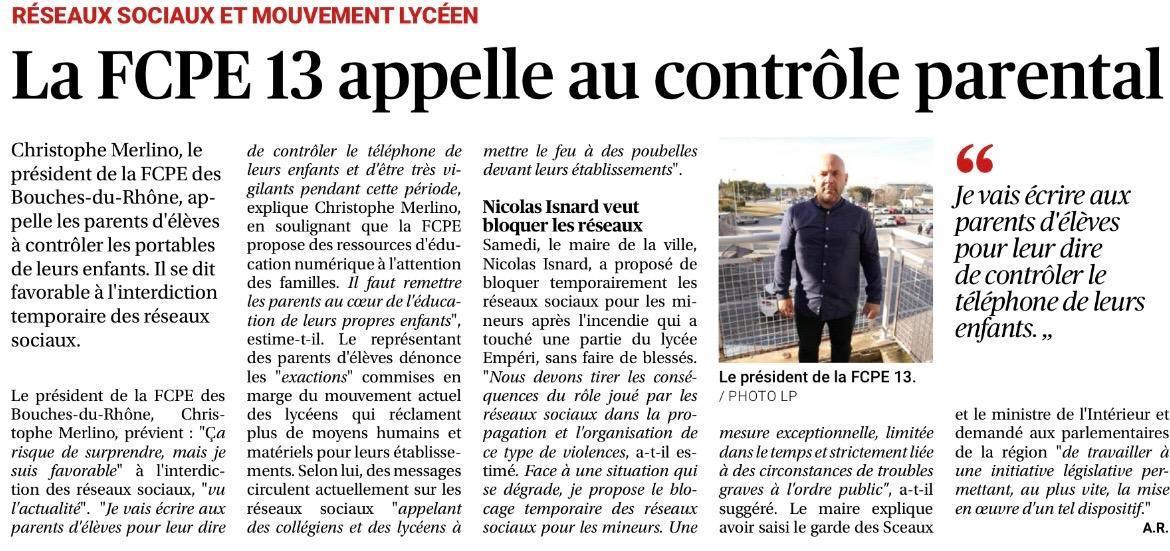 La FCPE 13 dans les médias 