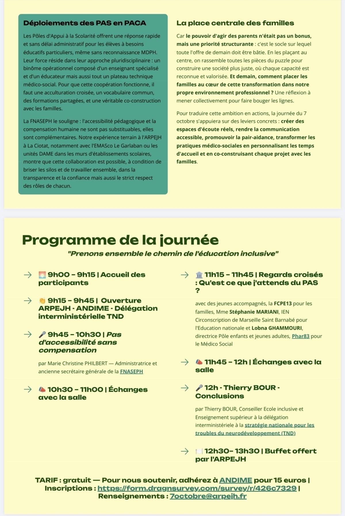 Une journée fcpe 13 placée sous le signe de l'inclusion 