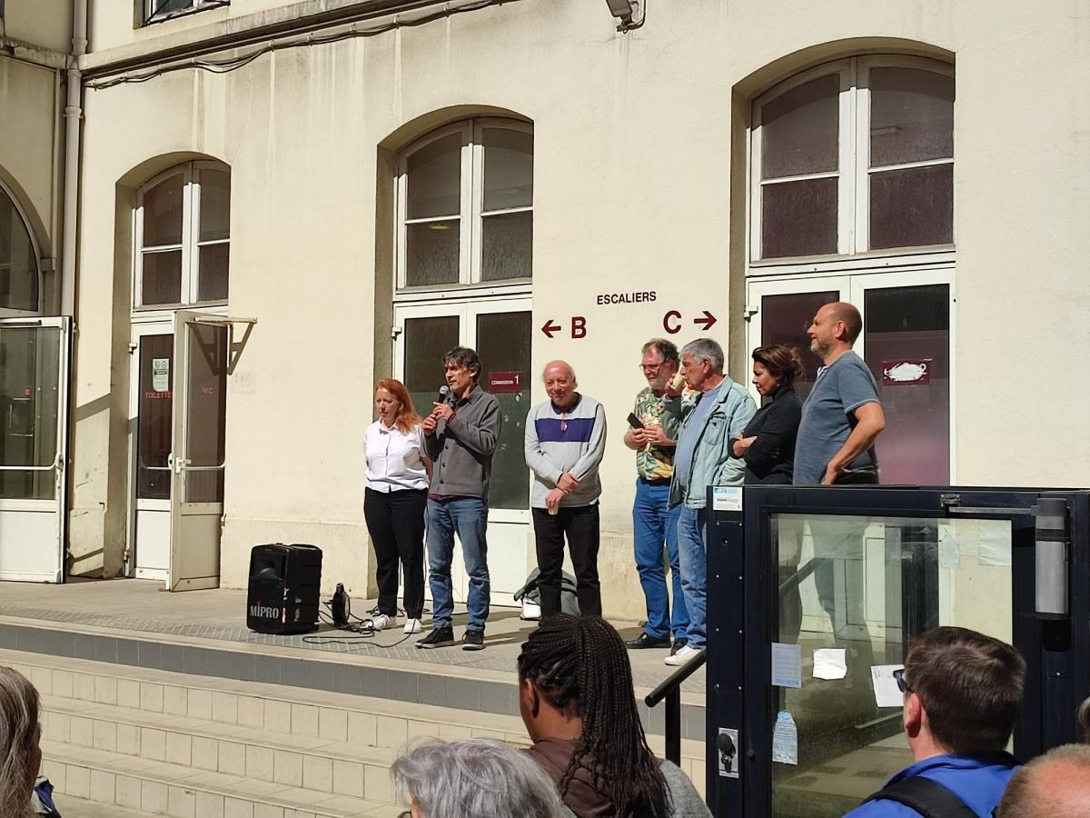 Intersyndicale Bourse du Travail - On savoure la victoire !