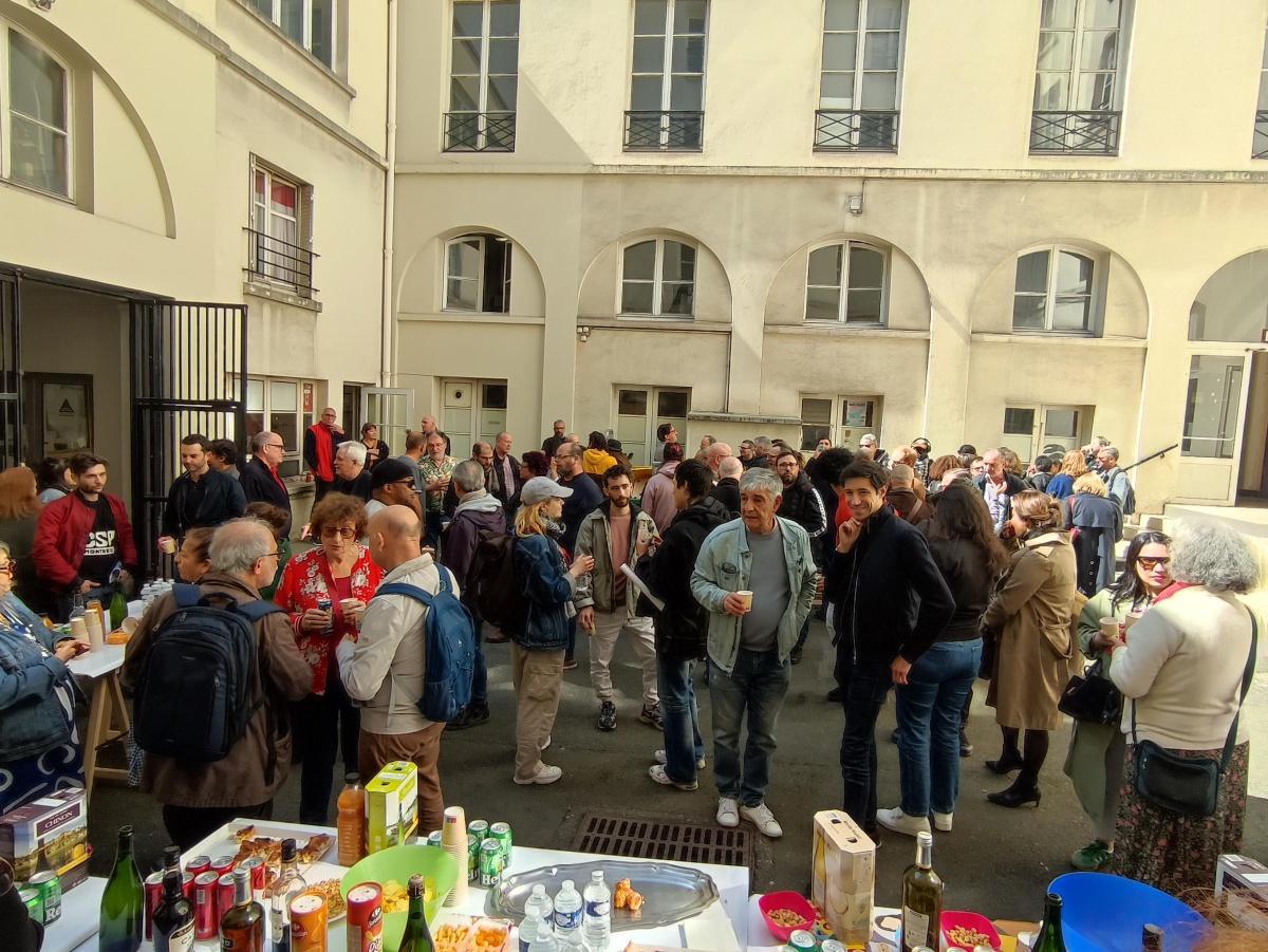 Intersyndicale Bourse du Travail - On savoure la victoire !