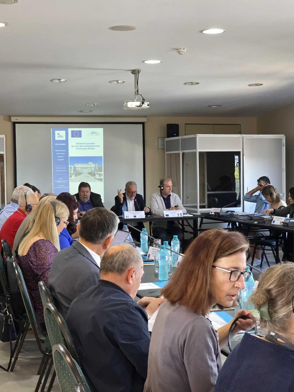 Séminaire européen à Bucarest (Roumanie)