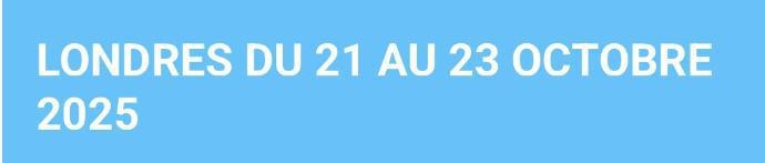 LONDRES 11 /14 ANS DU 21 AU 23 OCTOBRE