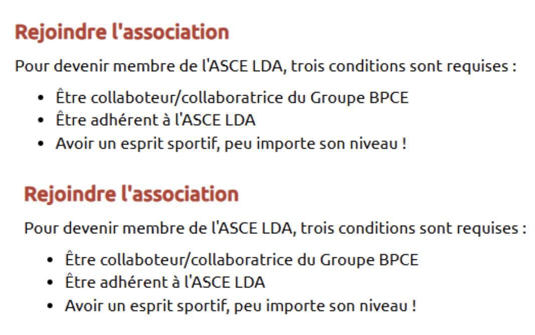 Rejoignez l'Association Sportive de la CELDA !