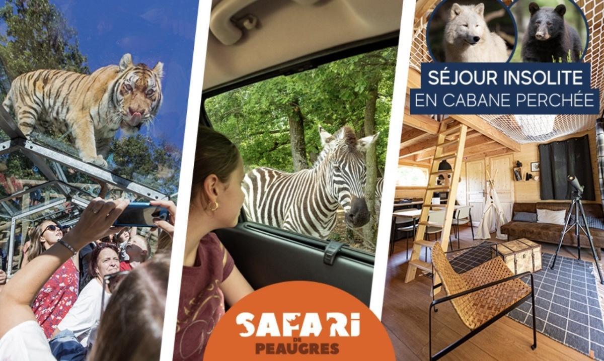 WEEKEND - Les nuits safari PEAUGRES - spécial paques