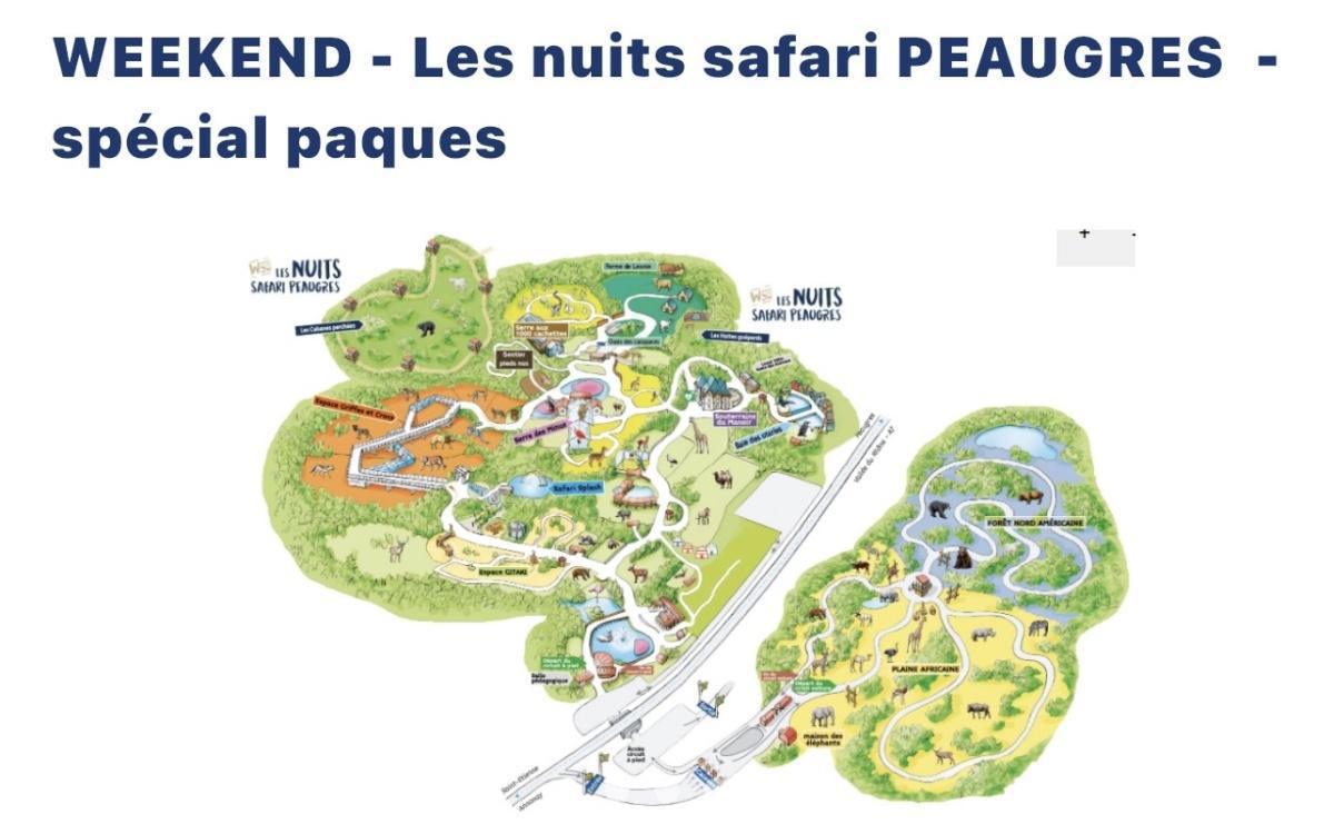 WEEKEND - Les nuits safari PEAUGRES - spécial paques