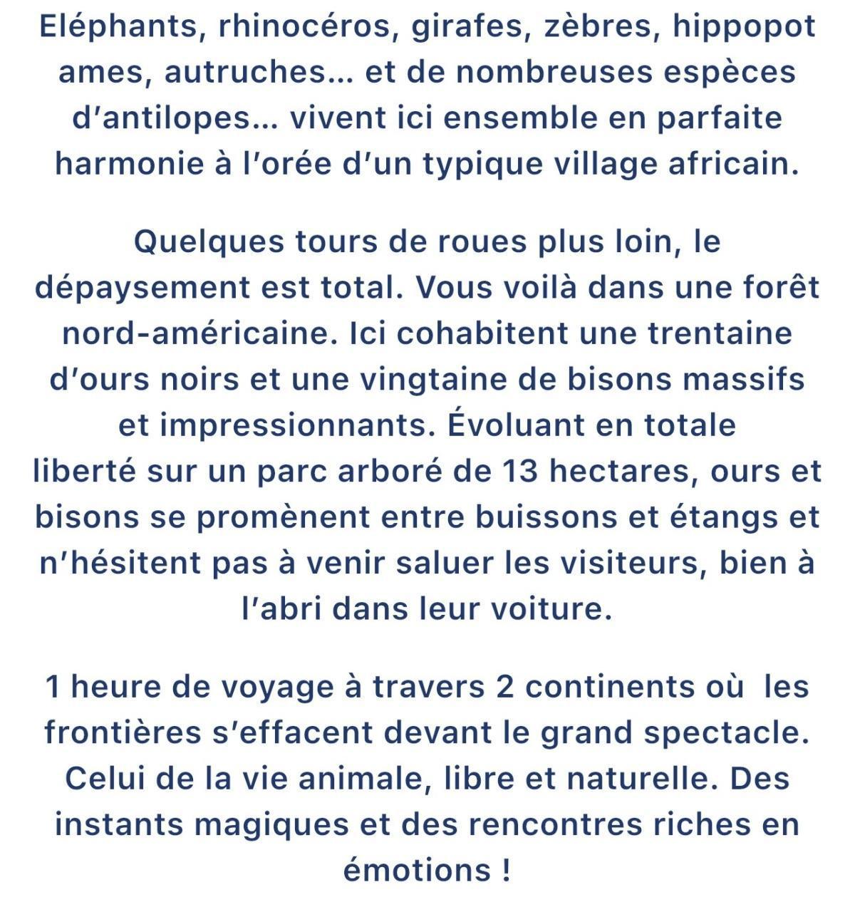 WEEKEND - Les nuits safari PEAUGRES - spécial paques