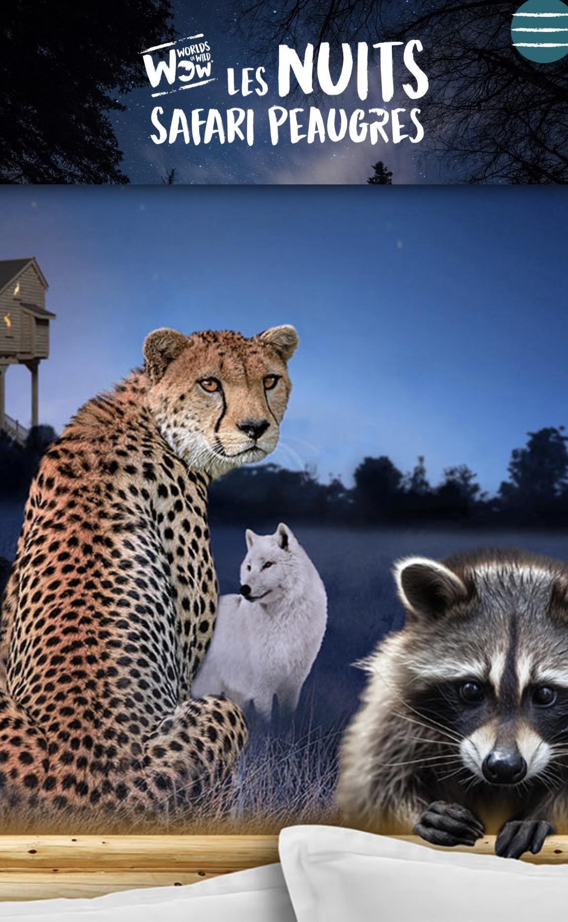 WEEKEND - Les nuits safari PEAUGRES - spécial paques