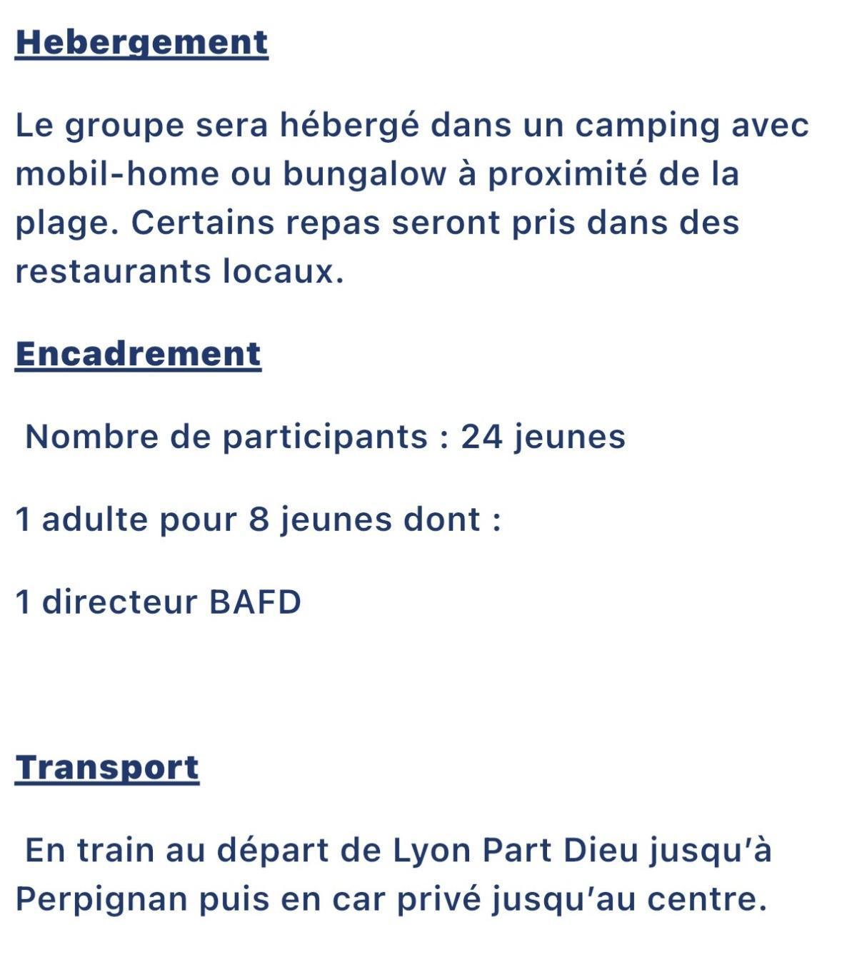 STAGES ENFANTS ETE 2026