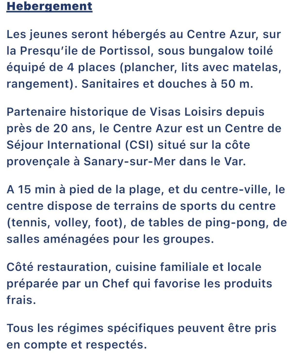 STAGES ENFANTS ETE 2026