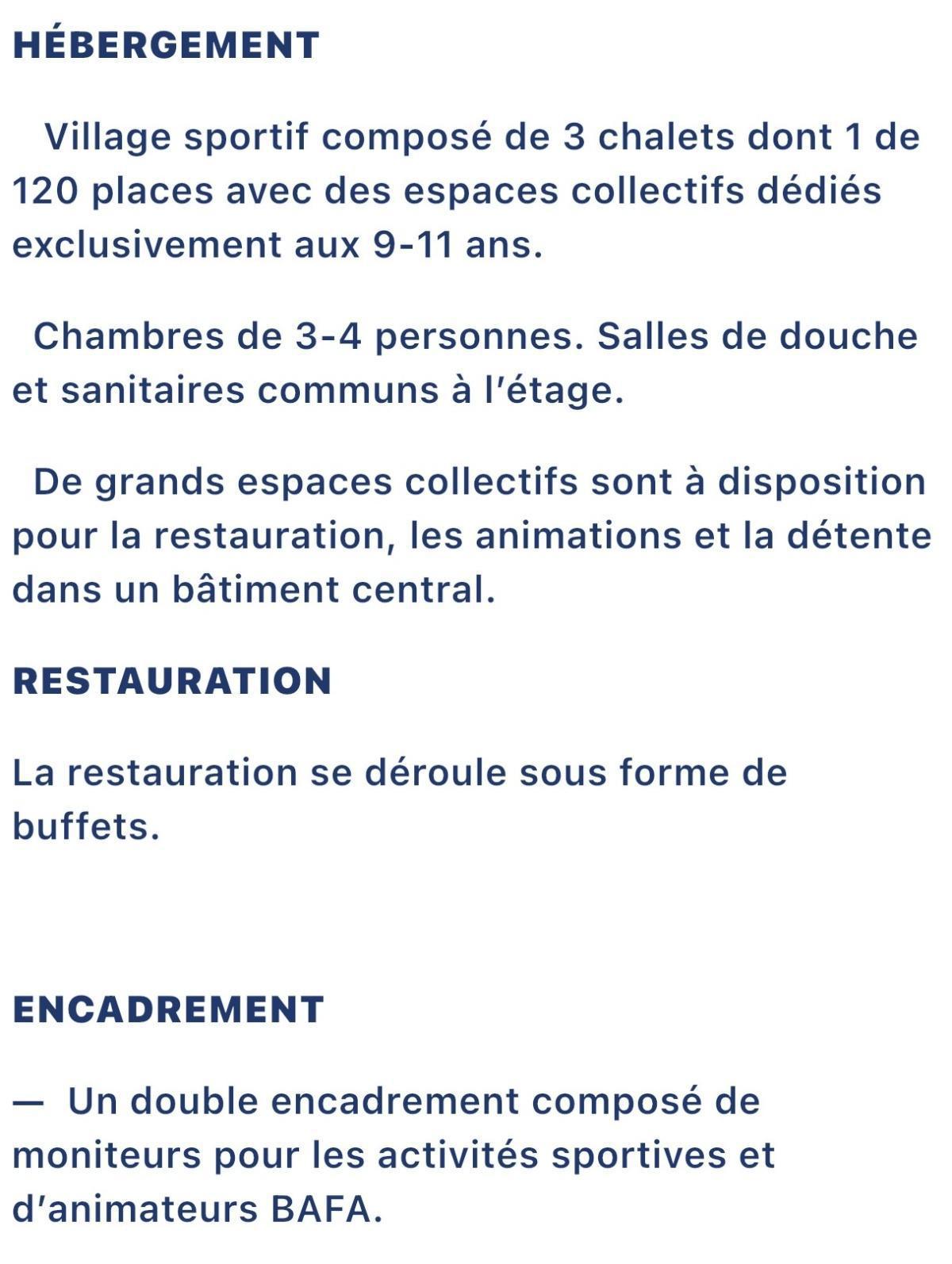 STAGES ENFANTS ETE 2026