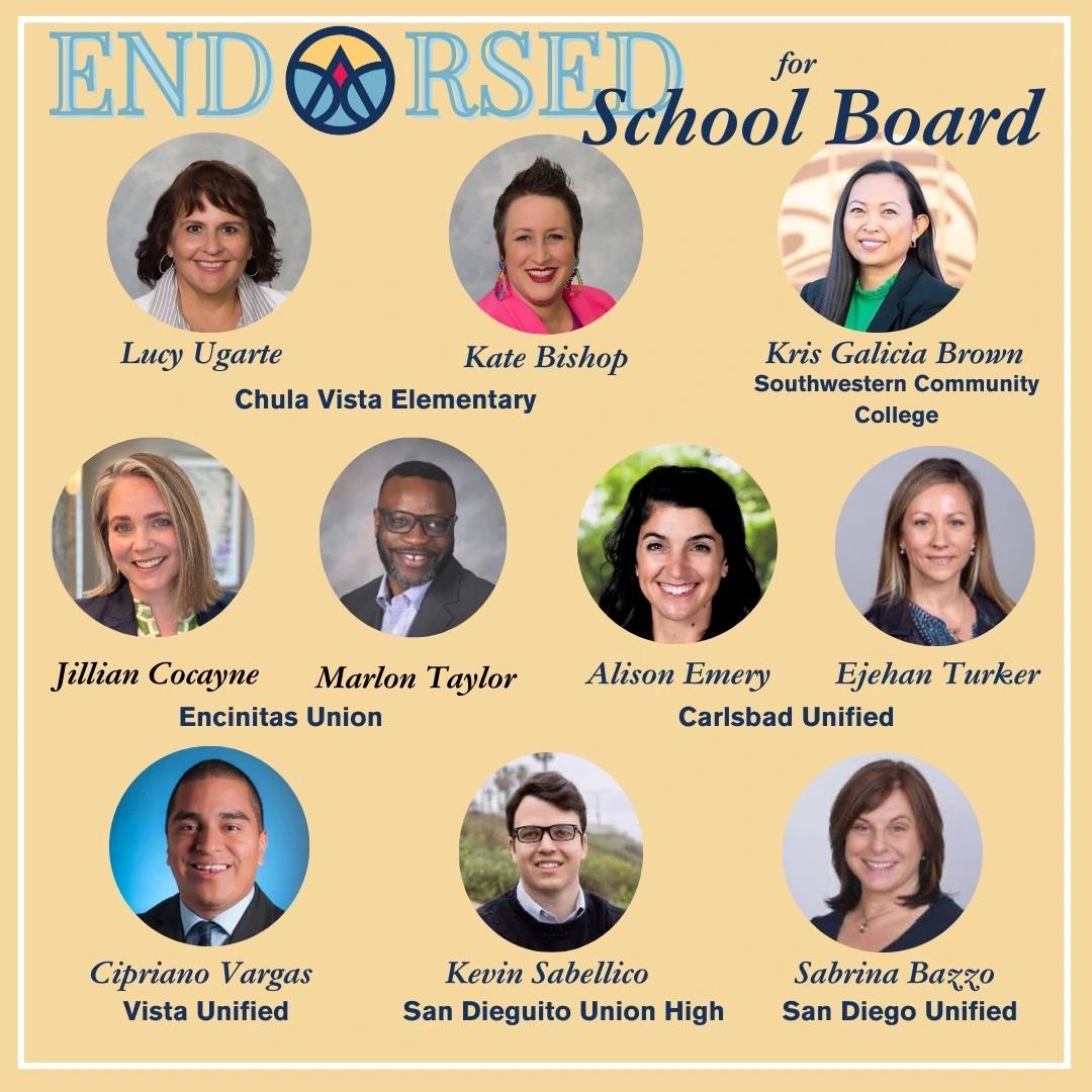 School Board Endorsements