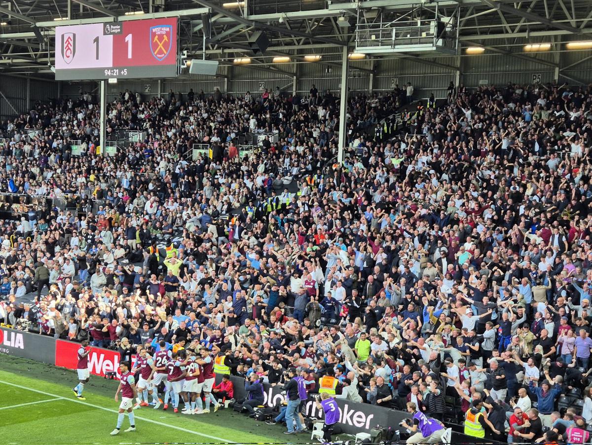 Fulham 1-1 West Ham: Danny Ings Late Goal Rescue Point For Hammers