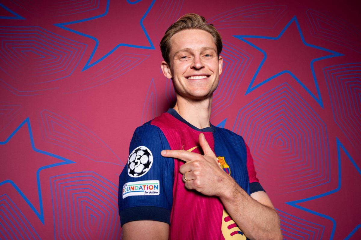 Frenkie de Jong Return To Training After Long Term Injury