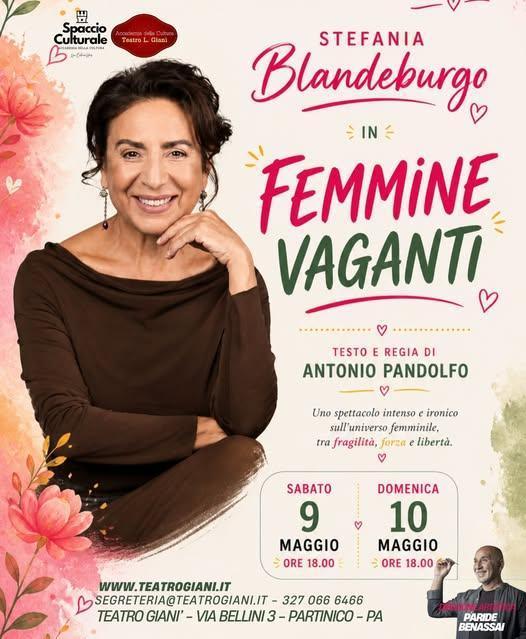 Stefania Blandeburgo in "Femmine Vaganti" (inizio ore 18.00)
