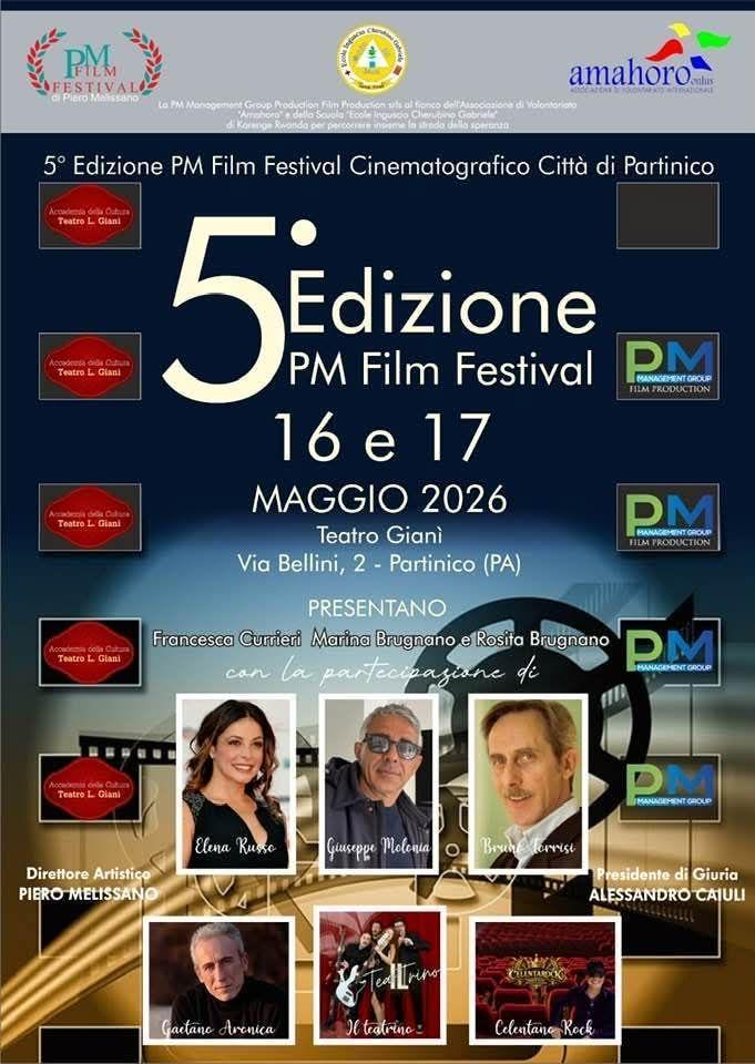 5ª Edizione PM Film Festival Cinematografico Città di Partinico