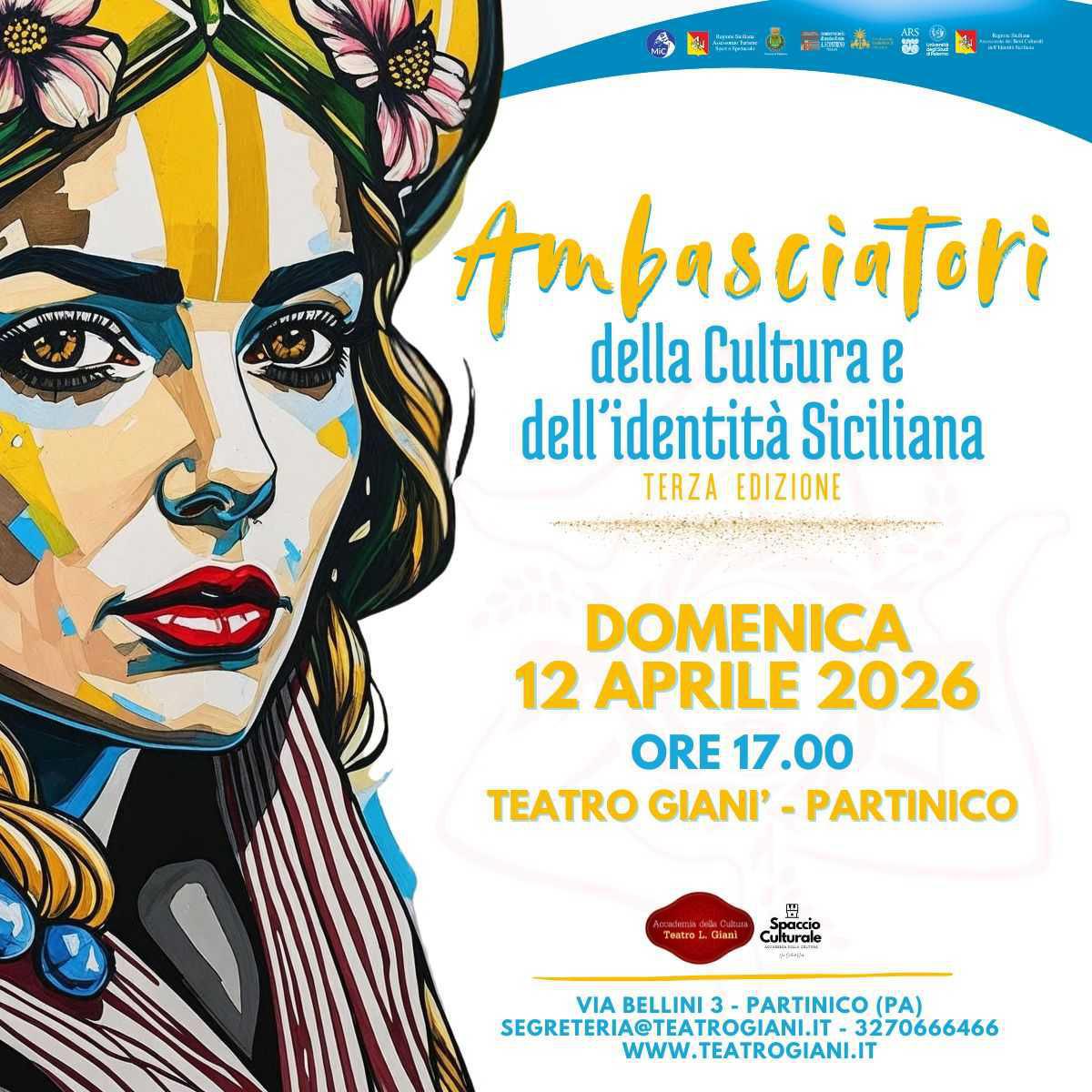 Ambasciatori della Cultura e dell'identità Siciliana - terza edizione (inizio ore 17.00)