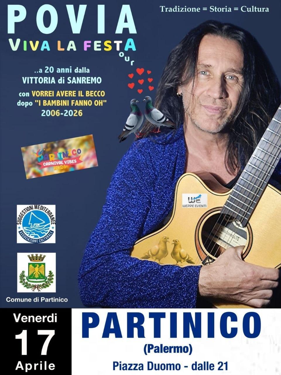 Povia - Viva la Festa (dalle ore 21.00)