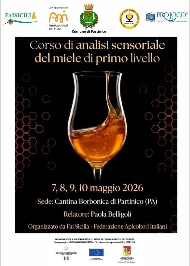 Corso di analisi sensoriale del miele di primo livello