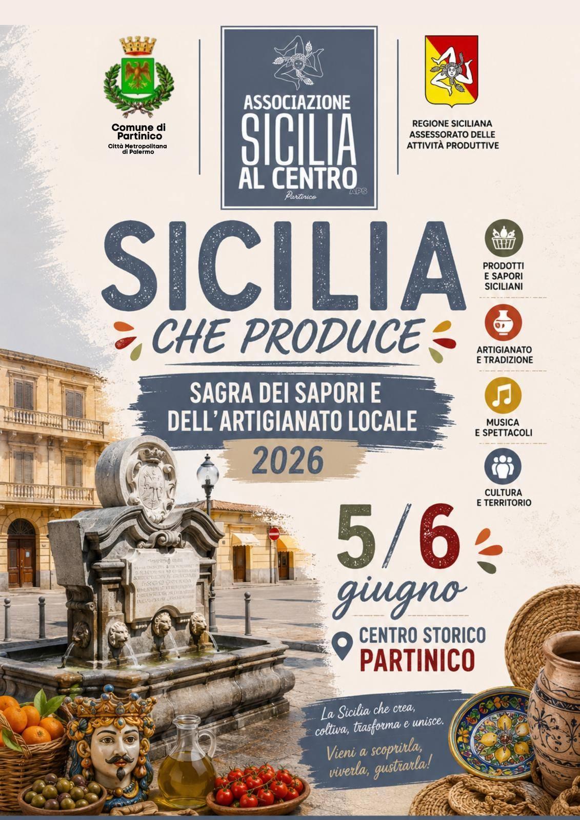 Sicilia che Produce - Sagra dei Sapori e dell'Artigianato Locale 2026