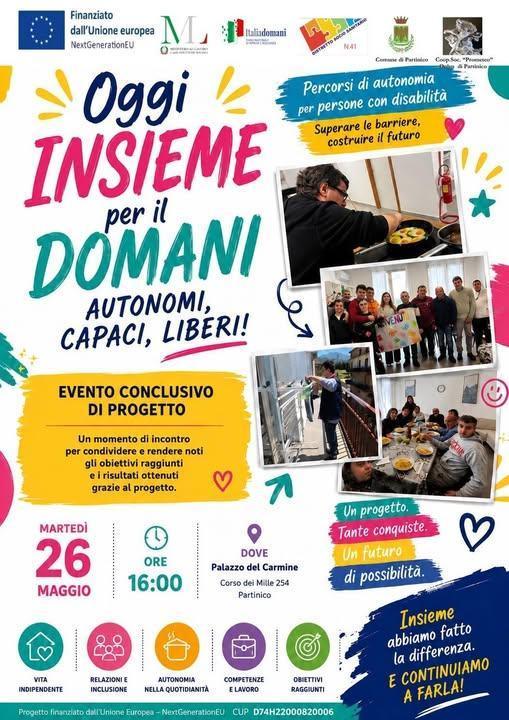 “Oggi Insieme per il Domani” (inizio ore 16:00) “Oggi Insieme per il Domani” (inizio ore 16:00)