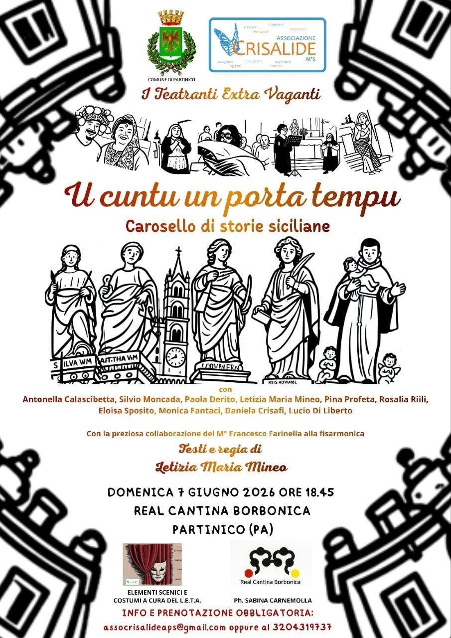 U cuntu un porta tempu - Carosello di storie siciliane (inizio ore 18.45)
